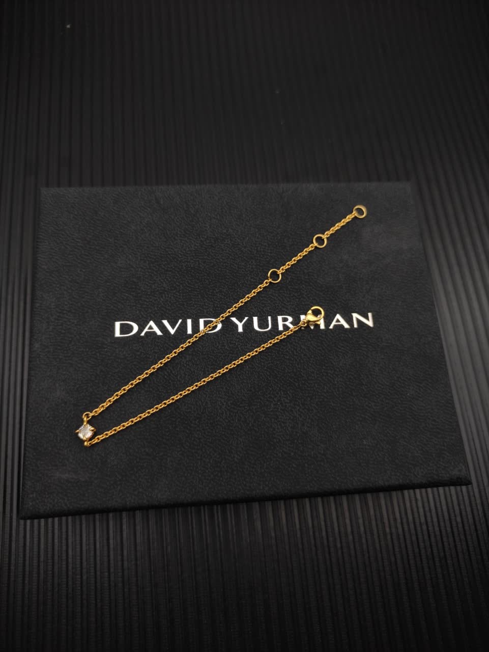 David Yurman Cable Collectibles Diamond Station Bracelet